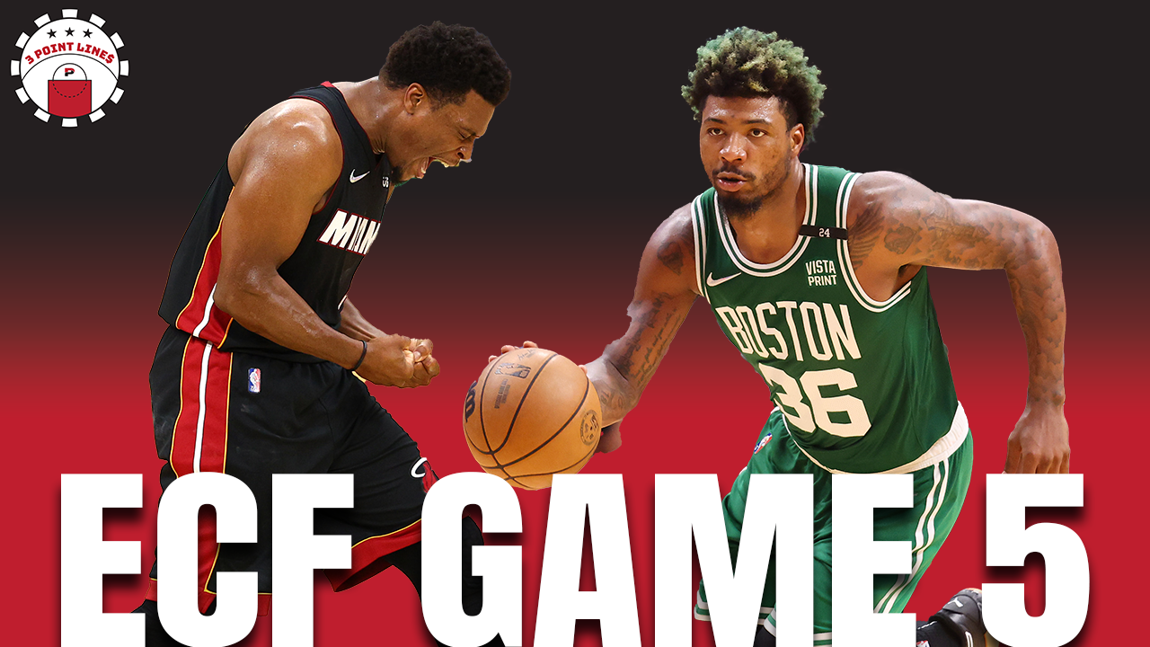 Game 5 In The ECF With The Miami Heat Vs Boston Celtics 2 5 Against The Spread 3 Point Line 